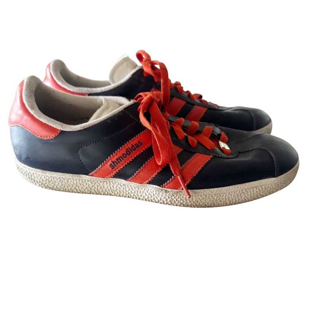 Adidas "shmodidas" Custom Sneakers Navy Red Men 8